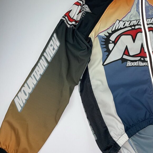 Canari Convertible Cycling Jacket Men’s Medium Zip Off Sleeves Graphics - Picture 10 of 12